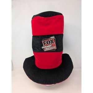 Vintage Pony Express Creations Inc Party Top Hat Rave Costume Fox Awards 90s Y2K